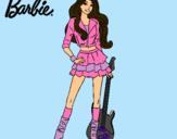 Dibujo Barbie rockera pintado por taw-uchoa