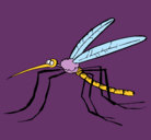 Dibujo Mosquito pintado por Rino