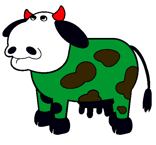 Vaca pensativa