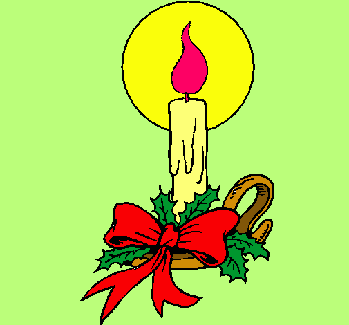 Vela de navidad