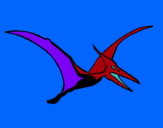 Dibujo Pterodáctilo pintado por 464526