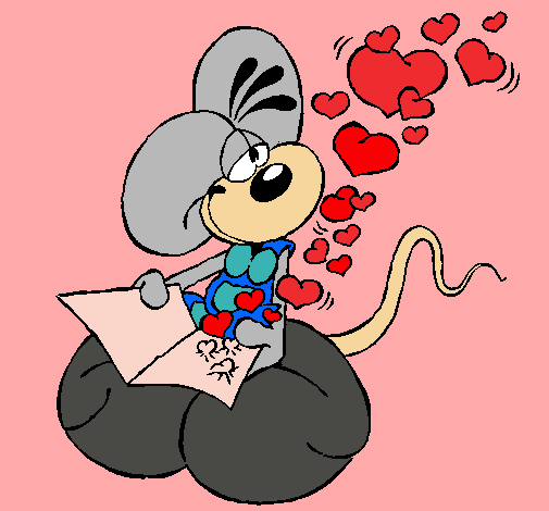 Ratón enamorado