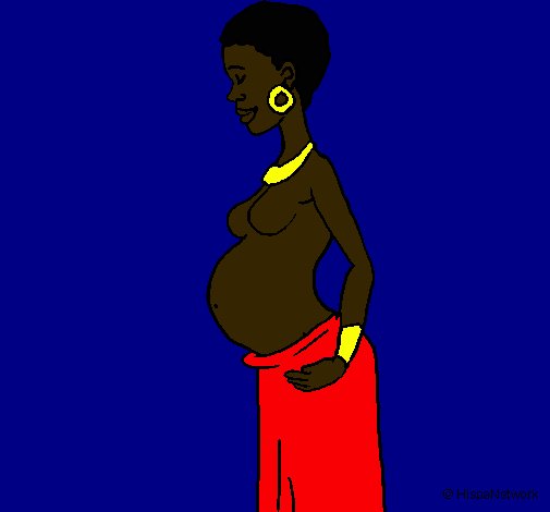 Dibujo Mujer de Kenia pintado por dany_miley