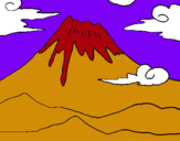 Dibujo Monte Fuji pintado por berzoekama