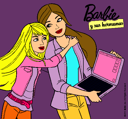 El nuevo portátil de Barbie