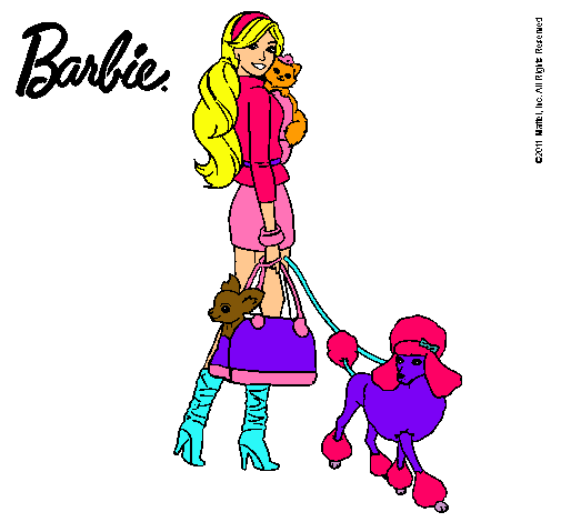 Barbie elegante