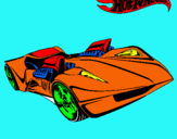 Dibujo Hot Wheels 4 pintado por poquemo