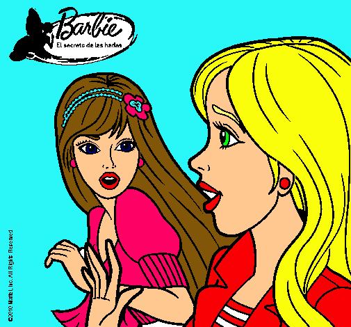 Barbie sorprendida