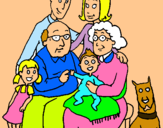 Dibujo Familia pintado por dulce1234