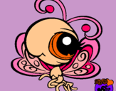 Dibujo Mariposa Littlest Pet Shop pintado por dalleri