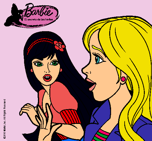 Barbie sorprendida