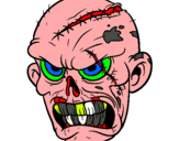 Dibujo Zombie pintado por benjamin563