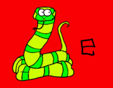Dibujo Serpiente pintado por alejandrapuk