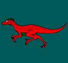 Dibujo Velociraptor pintado por dfgdgsgdgggg