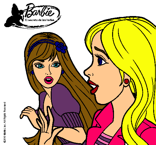 Barbie sorprendida