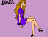 Dibujo Barbie sentada pintado por SANDRITA5698