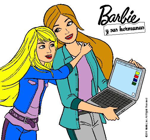 El nuevo portátil de Barbie