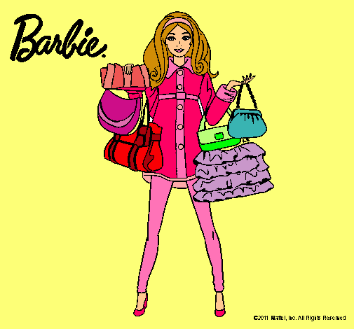 Barbie de compras