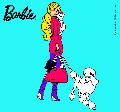 Barbie elegante