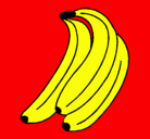 Dibujo Plátanos pintado por JPPC