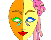 Dibujo Máscara italiana pintado por aleja_2225