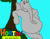 Dibujo Horton pintado por miguelangelo