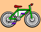 Dibujo Bicicleta pintado por tttttt