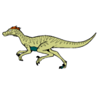 Dibujo Velociraptor pintado por pillo