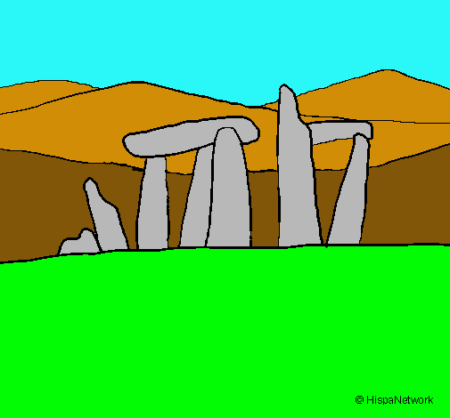 Dibujo Dolmen pintado por dany_miley