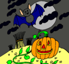 Dibujo Paisaje de Halloween pintado por KOONNGOO5