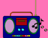 Dibujo Radio cassette 2 pintado por KOONNGOO9