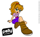 Dibujo Polly Pocket 9 pintado por etrellita