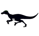 Dibujo Velociraptor pintado por RRACTORMINUS
