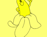 Dibujo Banana pintado por enhtre