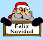 Dibujo Feliz Navidad pintado por Dilccy