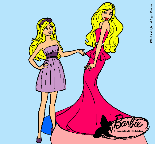 Barbie estrena vestido