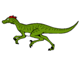 Dibujo Velociraptor pintado por ractor
