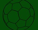 Dibujo Pelota de fútbol II pintado por football