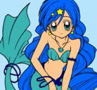 Dibujo Sirena pintado por JuliaXJ9