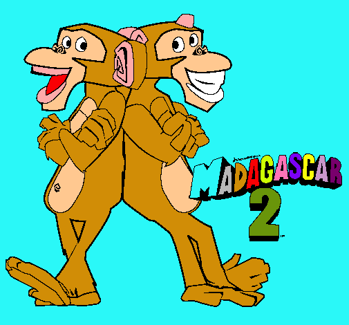 Madagascar 2 Manson y Phil 2