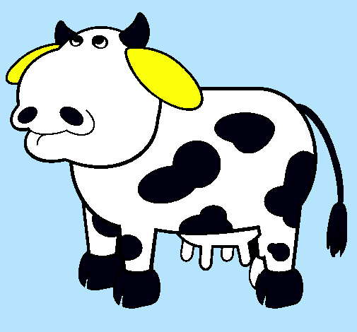 Vaca pensativa