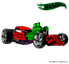 Dibujo Hot Wheels 10 pintado por joaco6