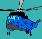 Dibujo Helicóptero al rescate pintado por adrian300