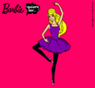 Dibujo Barbie bailarina de ballet pintado por Laflota