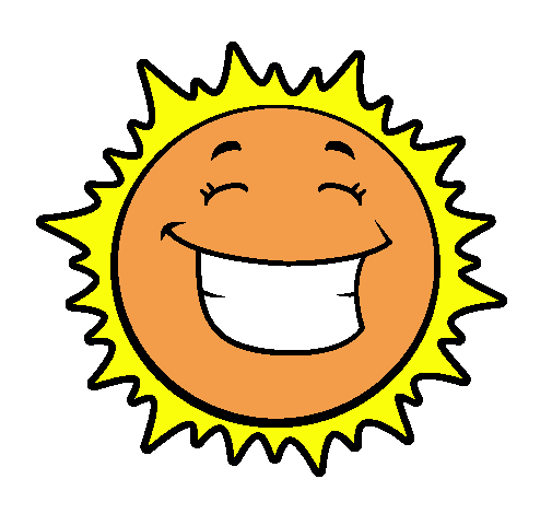 Sol sonriendo