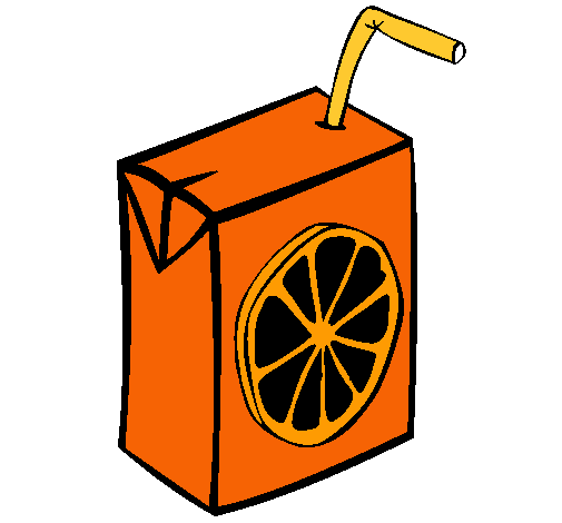Dibujo Zumo de naranja pintado por arelymanza