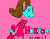 Dibujo Horton - Sally O'Maley pintado por clararinda