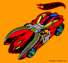 Dibujo Hot Wheels 7 pintado por kobe