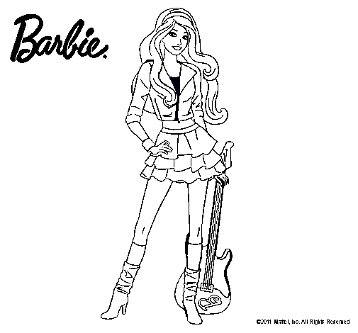 Barbie rockera