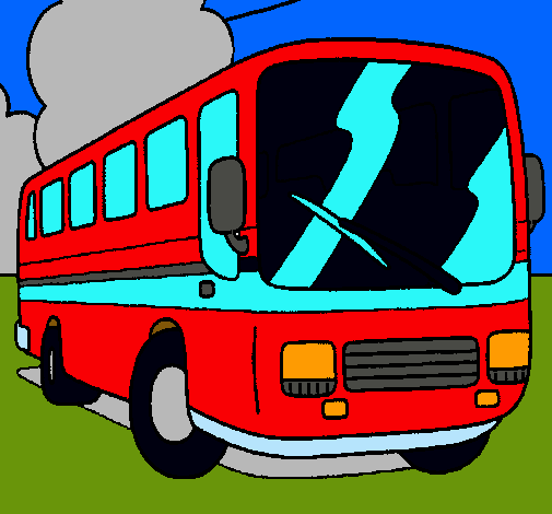 Dibujo Autobús pintado por bernardito
